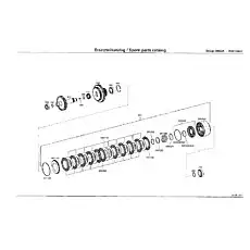 O  RING - Блок «Трансмиссия (Коробка передач) - (ZF : 3WG-191) - (2я версия)»  (номер на схеме: 30)