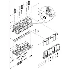 Inner hexagon screw - Блок «Engine Block Group»  (номер на схеме: 17)