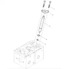 Hexagon bolt - Блок «Injector assembly»  (номер на схеме: 1)
