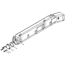 Spring washer - Блок «Air inlet pipe assembly»  (номер на схеме: 2)