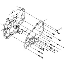 Cylinder block front cover group