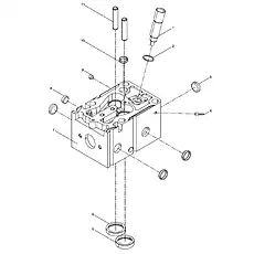 Corehole plug - Блок «Cylinder head subassembly»  (номер на схеме: 3)