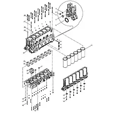 Cylinder head bolt - Блок «Группа блока двигателя»  (номер на схеме: 27)