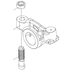 Evb exhaust rocker arm set