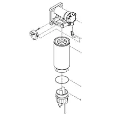 Cup - Блок «Fuel system protector»  (номер на схеме: 5)