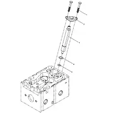 Clamp plate - Блок «Форсунка в сборе»  (номер на схеме: 2)