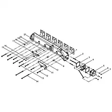 Air intake joint pipe - Блок «Группа входного коллектора»  (номер на схеме: 5)