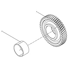 Intermediate gear assembly