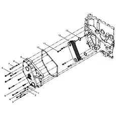 Seal washer - Блок «Масляный радиатор в сборе»  (номер на схеме: 13)