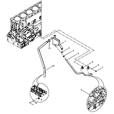 Adapter - Блок «Oil-gas separator group»  (номер на схеме: 8)