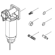 Wave spiral washer - Блок «Parts box group»  (номер на схеме: 3)