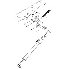 Pneumatic accelerator assembly