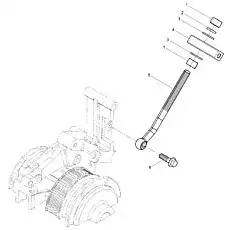 Tightening bolt - Блок «Air Conditionning Compressor Group»  (номер на схеме: 5)