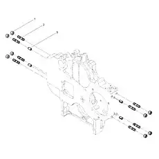 Spring dowel pin - Блок «Engine Bracket Group»  (номер на схеме: 3)