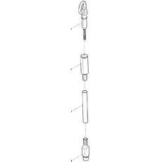Dipstick tube - Блок «Oil dipstick assembly»  (номер на схеме: 3)