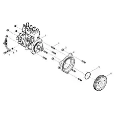 Hollow bolt - Блок «High pressure pump assembly»  (номер на схеме: 7)