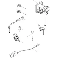 Fuel System Protector - Блок «Parts Kit Assembly»  (номер на схеме: 1)