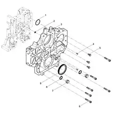 Hexagon plug - Блок «Timing spur gear, gear chamber wheel assembly, chamber parts set»  (номер на схеме: 7)