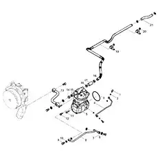 Hollow screw - Блок «Air Compressor Group»  (номер на схеме: 9)