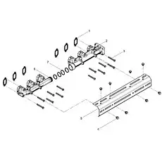 Exhaust Pipe Sealing Ring - Блок «Exhaust Manifold Group»  (номер на схеме: 7)