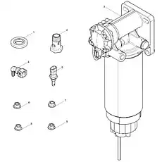 Fuel System Protector - Блок «Parts Box Group»  (номер на схеме: 3)