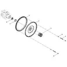 Circlip for hole - Блок «Flywheel Group»  (номер на схеме: 7)