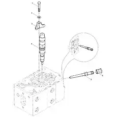Ball washer - Блок «Fuel Injector Group»  (номер на схеме: 2)