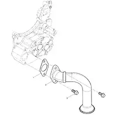 Gasket - Блок «Oil Strainer Group»  (номер на схеме: 1)