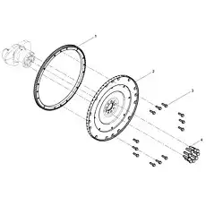 Flywheel Ring Gear - Блок «Flywheel Group»  (номер на схеме: 1)