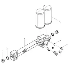 Hexagon Taper Screw Plug - Блок «Oil Filter»  (номер на схеме: 1)