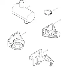 Bracket - Блок «Packing Box Chassis Parts Group»  (номер на схеме: 3)