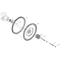 Flywheel Ring Gear - Блок «Flywheel Group»  (номер на схеме: 3)