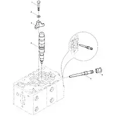 Ball washer - Блок «Fuel Injector Group»  (номер на схеме: 2)