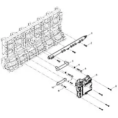 Electronic Control Unit - Блок «Common Rail System Assembly»  (номер на схеме: 6)