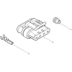 Connector 4 (282088-1) - Блок «Connector Assembly 3»  (номер на схеме: 2)