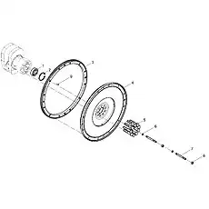 Flywheel Ring Gear - Блок «Flywheel Group»  (номер на схеме: 3)