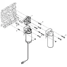 Hexagon Head Bolt - Блок «Fuel Filter Group»  (номер на схеме: 2)