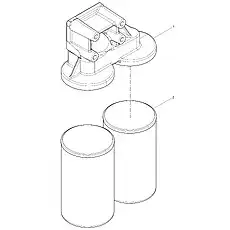 Oil Filter Seat - Блок «Oil Filter»  (номер на схеме: 1)