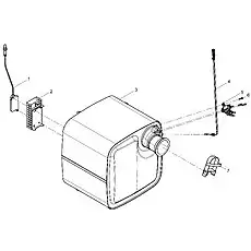Urea Nozzle - Блок «SCR Box Assembly»  (номер на схеме: 5)