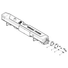 Intake manifold - Блок «Air inlet pipe assembly»  (номер на схеме: 1)