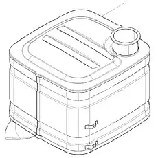 SCR chamber - Блок «Single Transport Parts Attached to Engine Group»  (номер на схеме: 1)