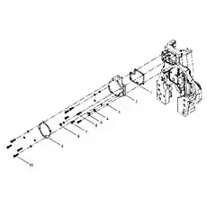 Gasket 12270869 - Блок «Adapter assembly A154-4110002247»  (номер на схеме: 9)
