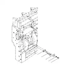 Piston cooling jet 13031737 - Блок «Nozzle assembly A105-4110002247»  (номер на схеме: 4)