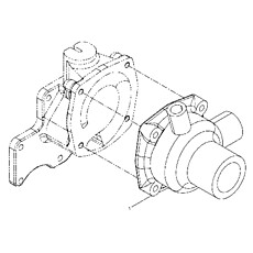 Water pump assembly A153-4110002247