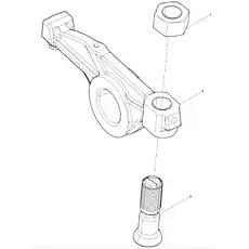 Adjusting bolt - Блок «Rocket arm set»  (номер на схеме: 3)