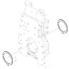 Upper thrust plate - Блок «Thrust Plate Assembly»  (номер на схеме: 2)