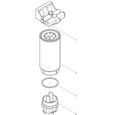 Fuel filter-water separator