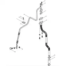 Inner hexagon screw - Блок «Turbocharger Oil pipe Group»  (номер на схеме: 5)