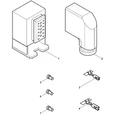 Waterproof plug - Блок «Connector Assembly 2»  (номер на схеме: 6)