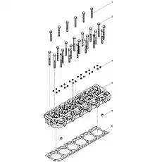 Dowel Pin - Блок «Cylinder Head Group»  (номер на схеме: 5)